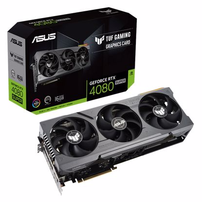 Fotografija izdelka ASUS TUF Geforce RTX 4080 Super Gaming OC 16GB GDDR6X (90YV0KA0-M0NA00) gaming grafična kartica