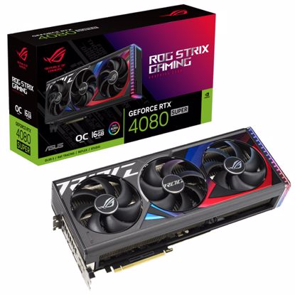 Fotografija izdelka ASUS ROG Strix GeForce RTX 4080 Super 16GB GDDR6X OC (90YV0KB0-M0NA00) gaming grafična kartica