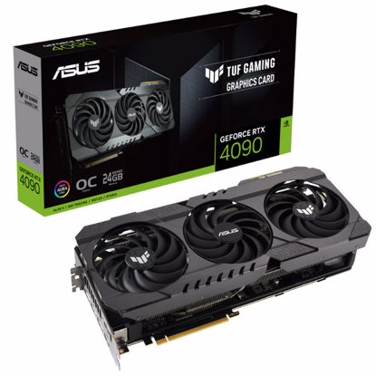 Fotografija izdelka ASUS TUF GeForce RTX 4090 24GB OG OC GDDR6X (90YV0IY3-M0NA00) gaming grafična kartica