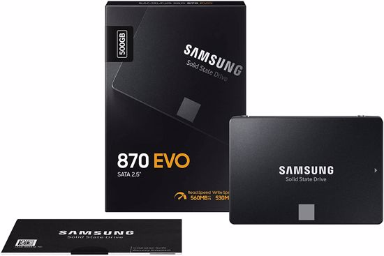 Fotografija izdelka Samsung 500GB 870 EVO SSD SATA3 2.5" disk