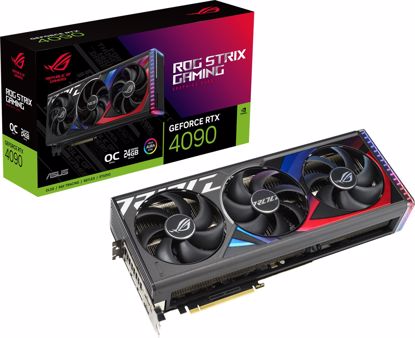 Fotografija izdelka Grafična kartica ASUS ROG Strix GeForce RTX 4090 OC, 24GB GDDR6X, PCI-E 4.0