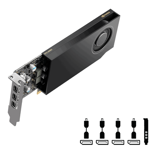 Fotografija izdelka Grafična kartica PNY Nvidia RTX A1000 8B GDDR6 PCI-E 4.0