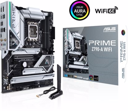 Fotografija izdelka ASUS PRIME Z790-A WIFI, DDR5, SATA3, USB3.2Gen2x2, DP, 2.5GbE, WIFI 6E, LGA1700 ATX