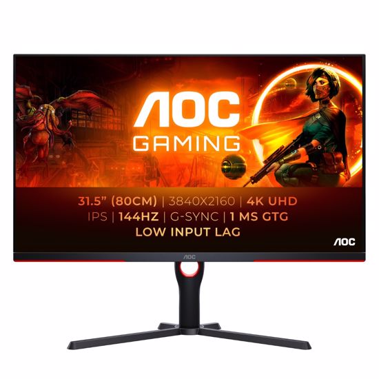 Fotografija izdelka AOC U32G3X 31,5" IPS 4k UHD 144Hz gaming monitor