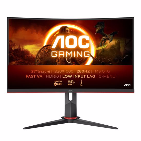 Fotografija izdelka AOC C27G2Z3 27'' 280Hz ukrivljen gaming monitor