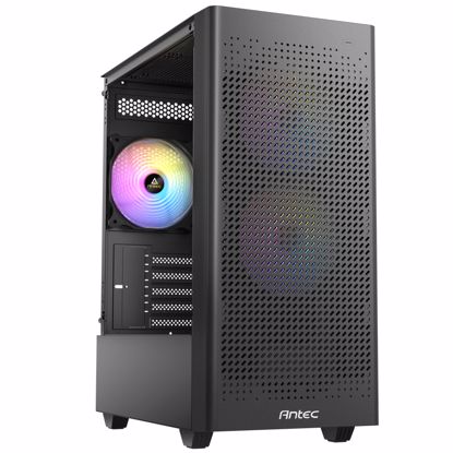 Fotografija izdelka ANTEC NX500M ARGB Mid-Tower M-ATX okno črno gaming ohišje