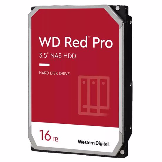 Fotografija izdelka WD Red PRO 16TB 3,5" SATA3 512MB (WD161KFGX) trdi disk