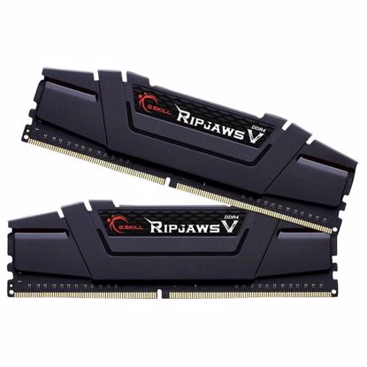 Fotografija izdelka GSKILL Ripjaws V 16GB (2x8GB) 3200MHz DDR4 F4-3200C16D-16GVKB ram pomnilnik