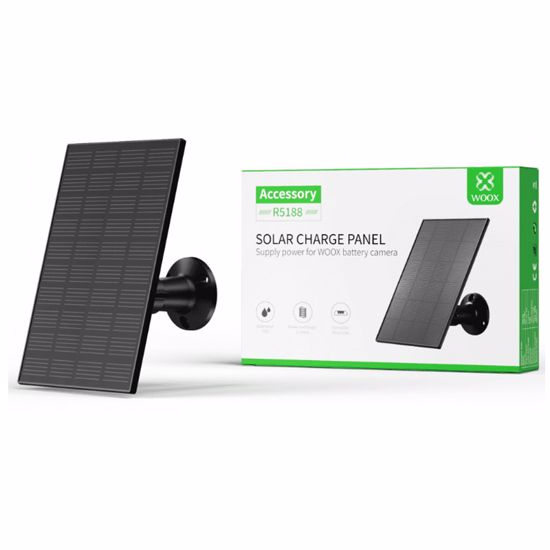 Fotografija izdelka WOOX R5188 Napajanje pametne kamere 3W solarni panel