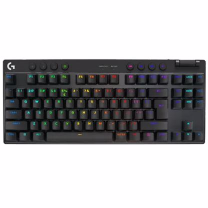 Fotografija izdelka LOGITECH PRO X TKL LIGHTSPEED brezžična RGB Tactile mehanska gaming slotisk črna tipkovnica