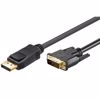 Fotografija izdelka GOOBAY DisplayPort (M) / DVI-D (M) 24+1 pin pozlačen 2 m kabel