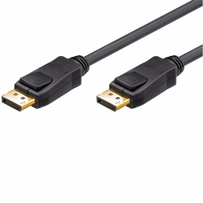 Fotografija izdelka GOOBAY DisplayPort 1.2 (M/M) 1m pozlačen kabel