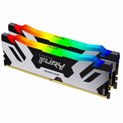 Fotografija izdelka KINGSTON Fury Renegade 32GB (2x16GB) 6000MT/s DDR5 CL32 XMP (KF560C32RSAK2-32) RGB ram pomnilnik