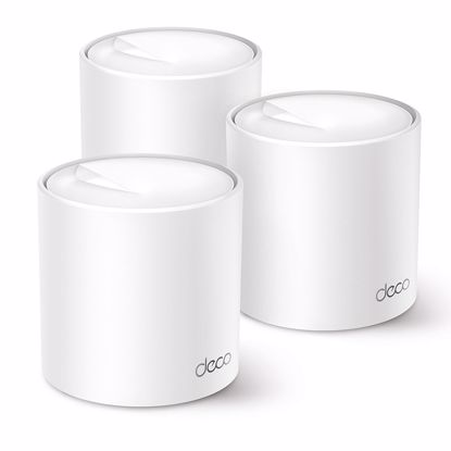 Fotografija izdelka TP-LINK Deco X50 AX3000 WiFi 6 Mesh 3-pack dostopna točka-AP