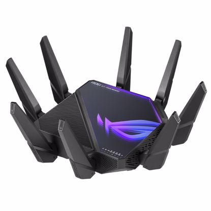 Fotografija izdelka ASUS ROG Rapture GT-AXE16000 Quad Band WiFi 6E 10Gbps brezžični Gaming VPN usmerjevalnik-router / dostopna točka