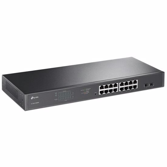 Fotografija izdelka TP-LINK JetStream TL-SG1218MPE 16-port gigabit Easy Smart PoE/PoE+ mrežno stikalo-switch