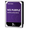 Fotografija izdelka WD PURPLE 3TB 3,5" SATA3 256MB 5400rpm (WD33PURZ) trdi disk