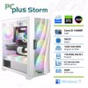 Fotografija izdelka PCPLUS Storm i5-14400F 16GB 1TB NVMe SSD GeForce RTX 4060 8GB Windows 11 Home RGB gaming namizni računalnik