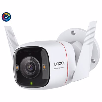 Fotografija izdelka TP-LINK Tapo C325WB ColorPro dnevna/nočna 2K QHD 4MP IP66 WiFi bela zunanja nadzorna kamera