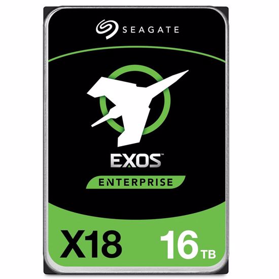 Fotografija izdelka SEAGATE Exos X18 16TB 3,5" SATA3 256MB 7200 (ST16000NM000J) Enterprise trdi disk