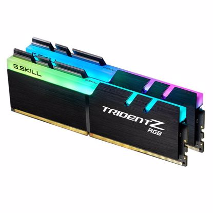 Fotografija izdelka GSKILL Trident Z RGB za AMD 16GB (2x8GB) 3200MHz DDR4 RGB F4-3200C16D-16GTZRX ram pomnilnik