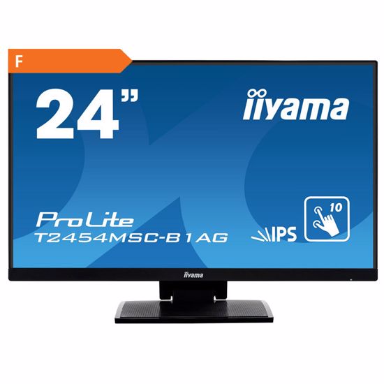 Fotografija izdelka IIYAMA ProLite T2454MSC-B1AG 60,5cm (23,8") FHD IPS HDMI/VGA zvočniki na dotik informacijski / interaktivni monitor