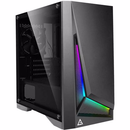 Fotografija izdelka ANTEC DP301M microATX RGB (0-761345-80020-4) gaming okno črno ohišje