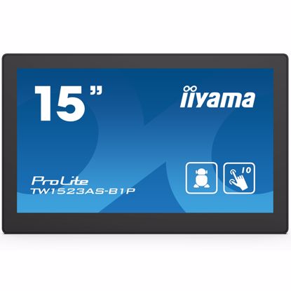 Fotografija izdelka IIYAMA ProLite TW1523AS-B1P 39,62cm (15,6") HDMI android na dotik informacijski / interaktivni monitor