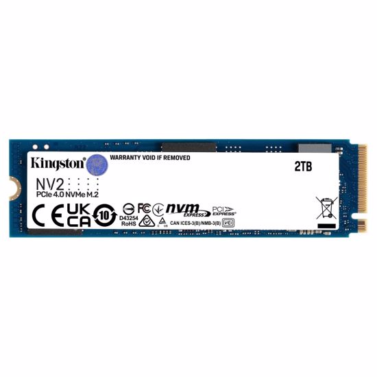 Fotografija izdelka KINGSTON NV2 2TB M.2 PCIe 4.0 NVMe (SNV2S/2000G) SSD