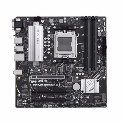 Fotografija izdelka ASUS Prime B650M-A II-CSM AM5 VGA DP HDMI USB3.2 DDR5 ARGB mATX osnovna plošča