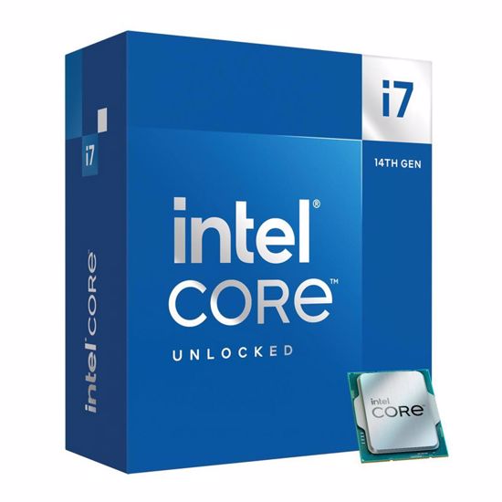 Fotografija izdelka INTEL Core i7-14700KF 3,4/5,6GHz 33MB LGA1700 125W brez hladilnika BOX procesor