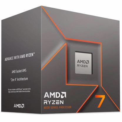 Fotografija izdelka AMD Ryzen 7 8700F 4,1/5GHz 16MB AM5 65W Wraith Stealth hladilnik BOX procesor