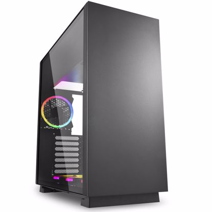 Fotografija izdelka SHARKOON Pure Steel midiATX RGB črno ohišje