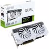 Fotografija izdelka ASUS Dual GeForce RTX 4070 Super 12GB GDDR6X (DUAL-RTX4070S-12G-WHITE) bela gaming grafična kartica