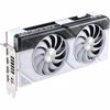 Fotografija izdelka ASUS Dual GeForce RTX 4070 Super 12GB GDDR6X (DUAL-RTX4070S-12G-WHITE) bela gaming grafična kartica