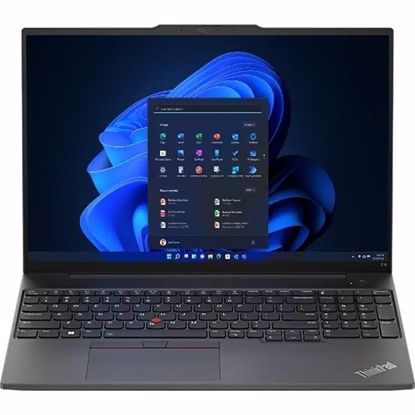 Fotografija izdelka Prenosnik Lenovo ThinkPad E16 Gen 1 R5 / 24GB / 512GB SSD / 16" WUXGA / Windows 11 Pro (črn)