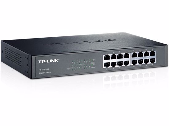 Fotografija izdelka TP-LINK TL-SG1016D 16-port gigabit rack mrežno stikalo-switch