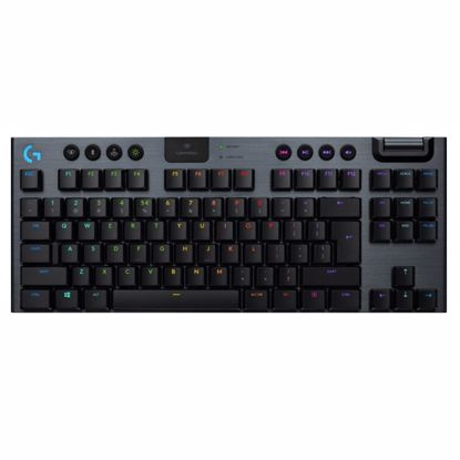 Fotografija izdelka LOGITECH G915 LIGHTSPEED TKL GL Tenkeyless brezžična RGB mehanska gaming slo črna tipkovnica