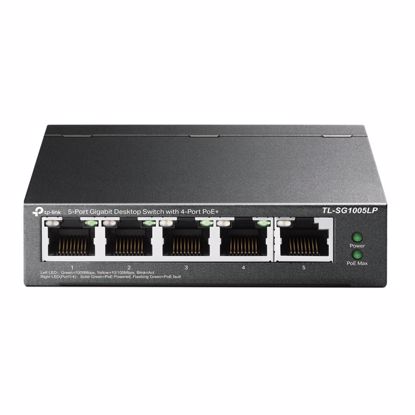 Fotografija izdelka TP-LINK TL-SG1005LP 5-Port Gigabit 4xPoE+ 40W mrežno stikalo-switch