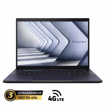 Fotografija izdelka ASUS ExpertBook B3 14" (35,56cm) WQXGA Core Ultra 7 155H 16GB 1TB 4G Windows 11 Pro prenosni računalnik (B3404CMA_L-QN0816X)