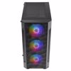 Fotografija izdelka ANTEC NX260 Midi T ATX RGB (0-761345-81029-6) okno gaming črno ohišje