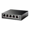 Fotografija izdelka TP-LINK TL-SG105PE 5-port gigabit Easy Smart 4xPoE+ 67W mrežno stikalo-switch