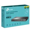 Fotografija izdelka TP-LINK TL-SG105PP 5-port 2.5G Smart 2x SFP 4x PoE+ 53W mrežno stikalo-switch