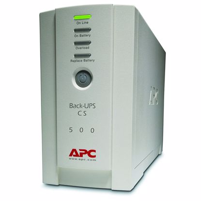 Fotografija izdelka APC Back-UPS CS BK500EI Offline 500VA 300W UPS brezprekinitveno napajanje