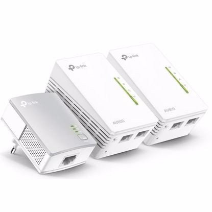 Fotografija izdelka TP-LINK TL-WPA4220KIT AV600 300Mbps brezžični 3-pack powerline starter kit adapter