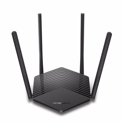 Fotografija izdelka MERCUSYS MR60X AX1500 Dual Band WiFi 6 Gigabit brezžični usmerjevalnik-router