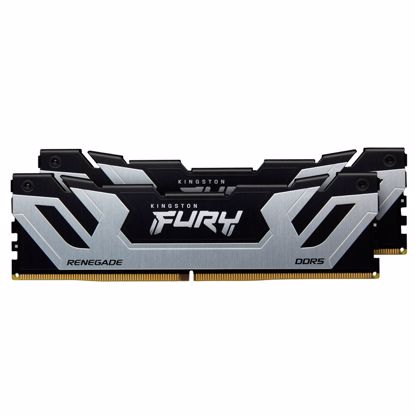 Fotografija izdelka KINGSTON FURY Renegade 48GB (2x24GB) 8400MT/s DDR5 CUDIMM CL40 KF584CU40RSK2-48 SILVER ram pomnilnik