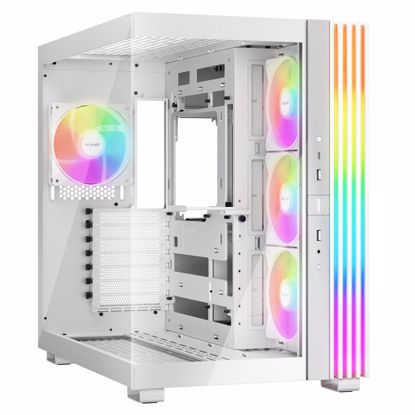 Fotografija izdelka BE QUIET! LIGHT BASE 600 LX (BGW68) RGB midi-ATX okno belo ohišje