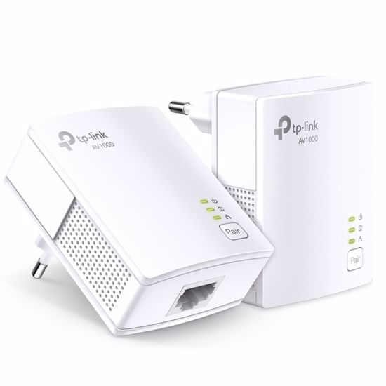 Fotografija izdelka TP-LINK TL-PA7017 KIT AV1000 gigabit powerline starter kit adapter