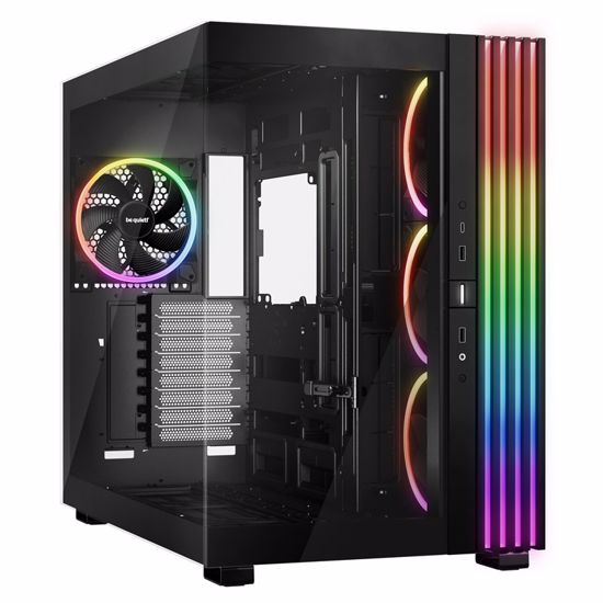 Fotografija izdelka BE QUIET! LIGHT BASE 900 FX (BGW71) RGB Full Tower okno črno ohišje